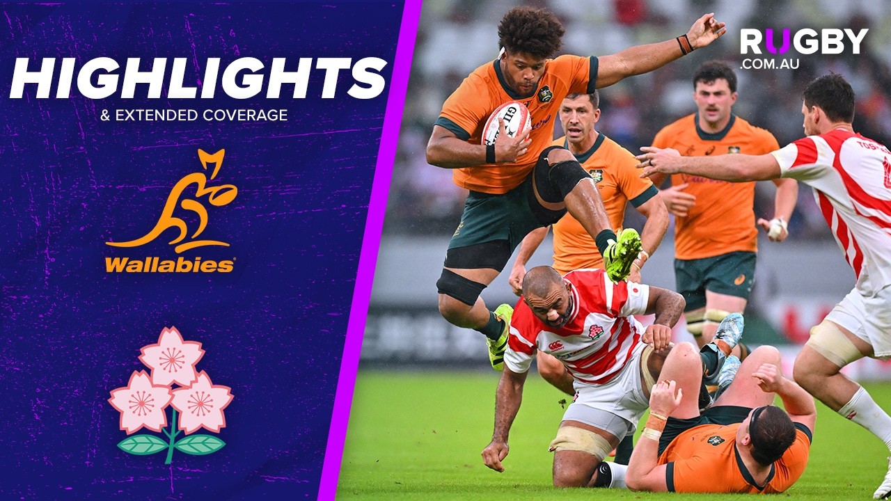 Japan vs Wallabies Spring Tour 2025 | Full Match Coverage in Tokyo 🏉