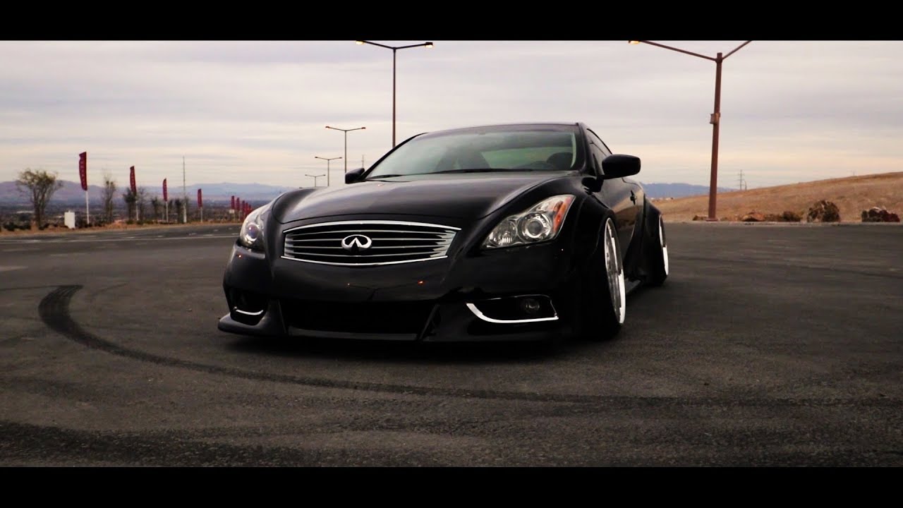 Jenzel's Bagged IPL G37 with Liberty Walk & SSR Wheels