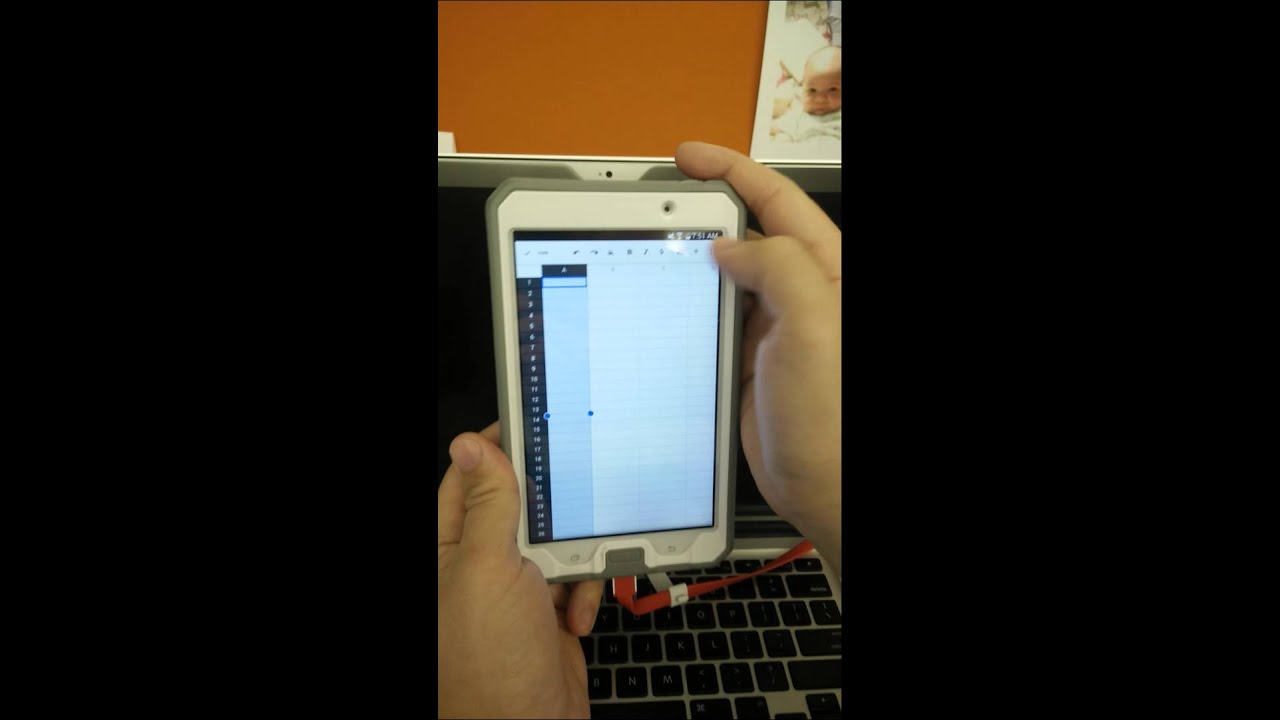 Resize Google Sheets Columns on Mobile 📱