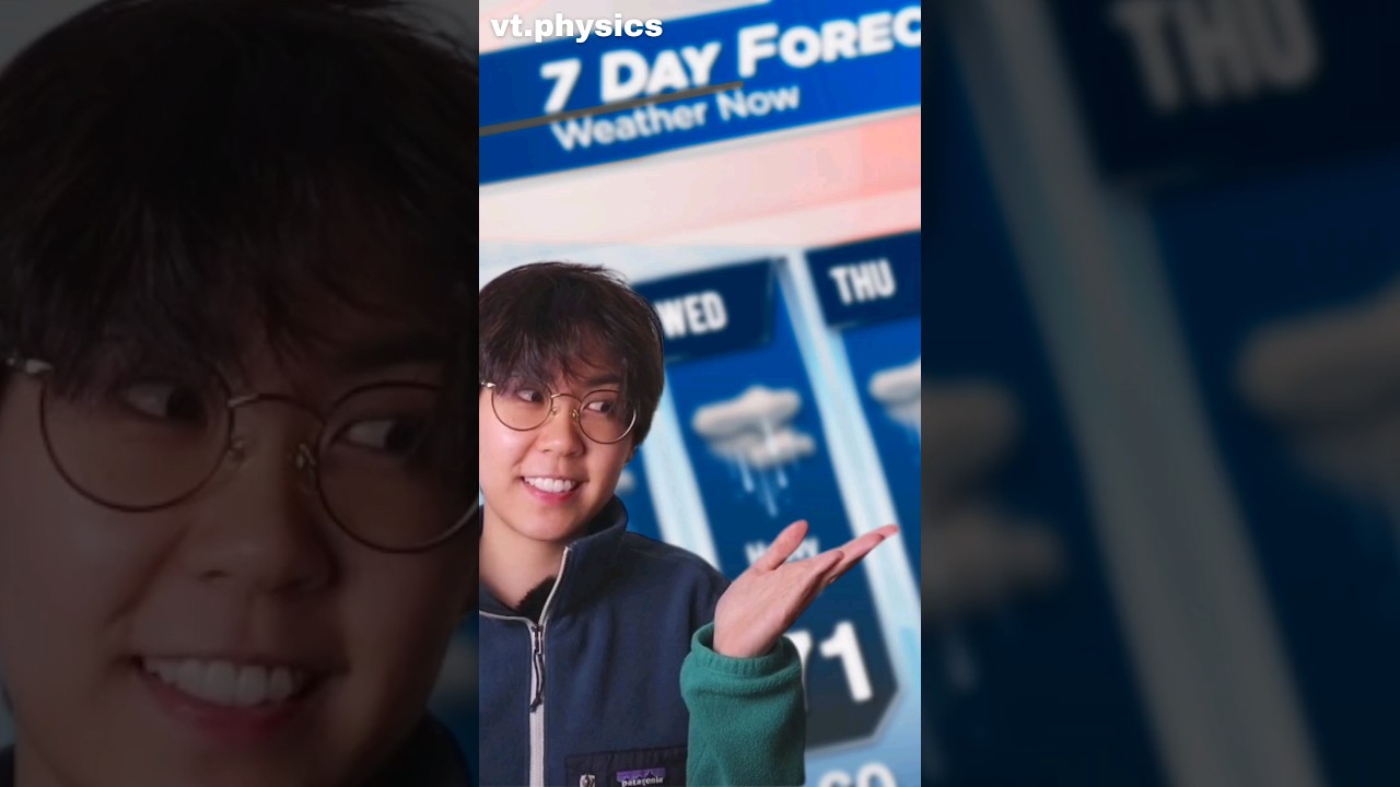 What does 30% chance of rain actually mean? #physics #science