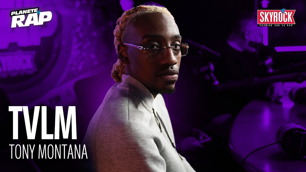 TVLM Returns with 'Tony Montana' on Planète Rap 🎤