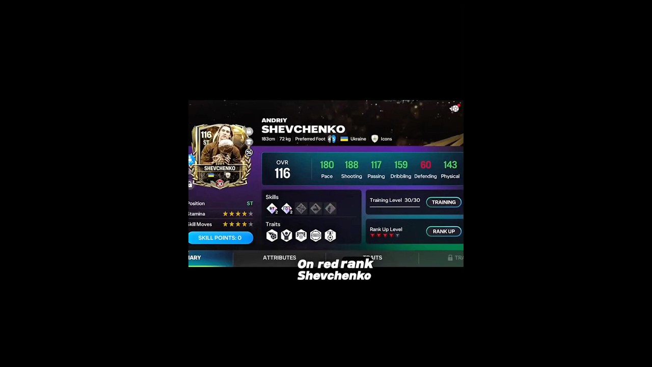 Shevchenko 112: Top FC Mobile Striker ⚽