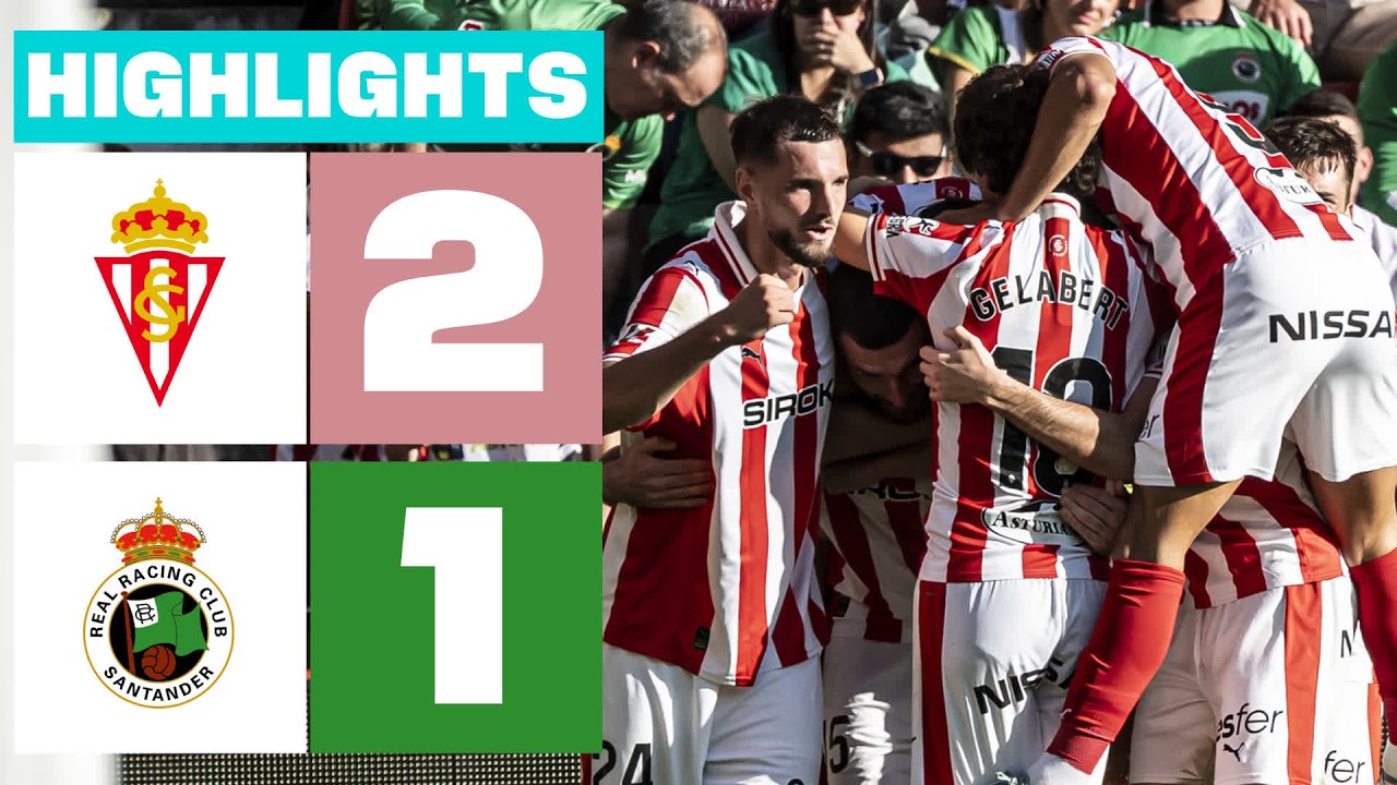 Real Sporting Debuts with a 2-1 Victory Over R. Racing Club ⚽