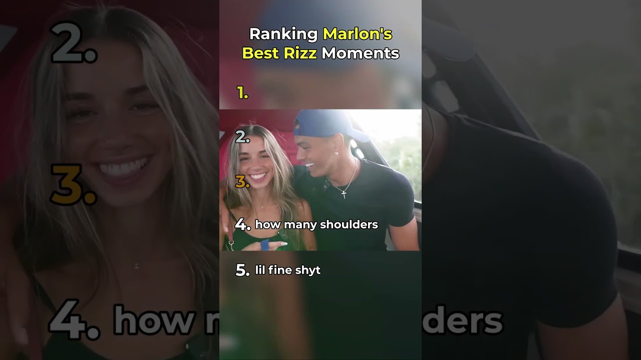 Top Marlon's Rizz Moments π