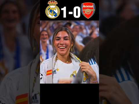 Real Madrid vs Arsenal UCL Shootout 2025 ⚽
