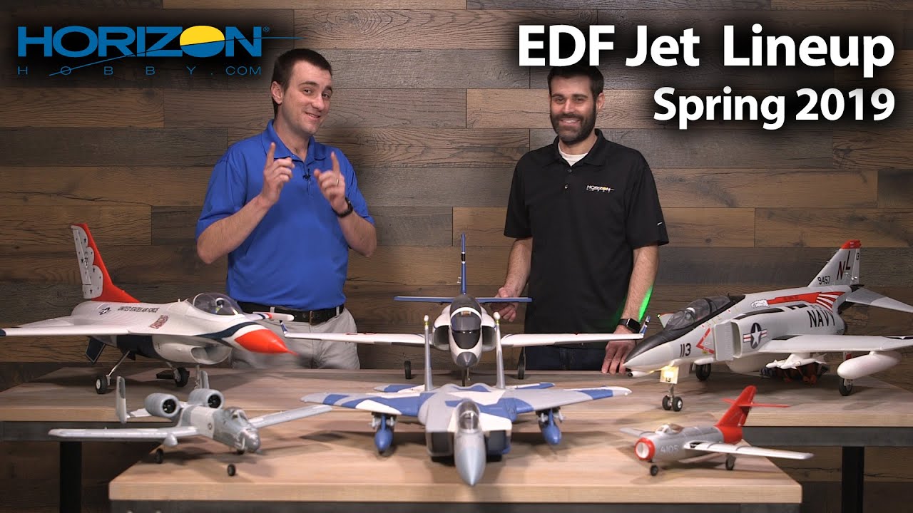 Discover Horizon Hobby's Exciting EDF Jet Collection – Spring 2019 ✈️