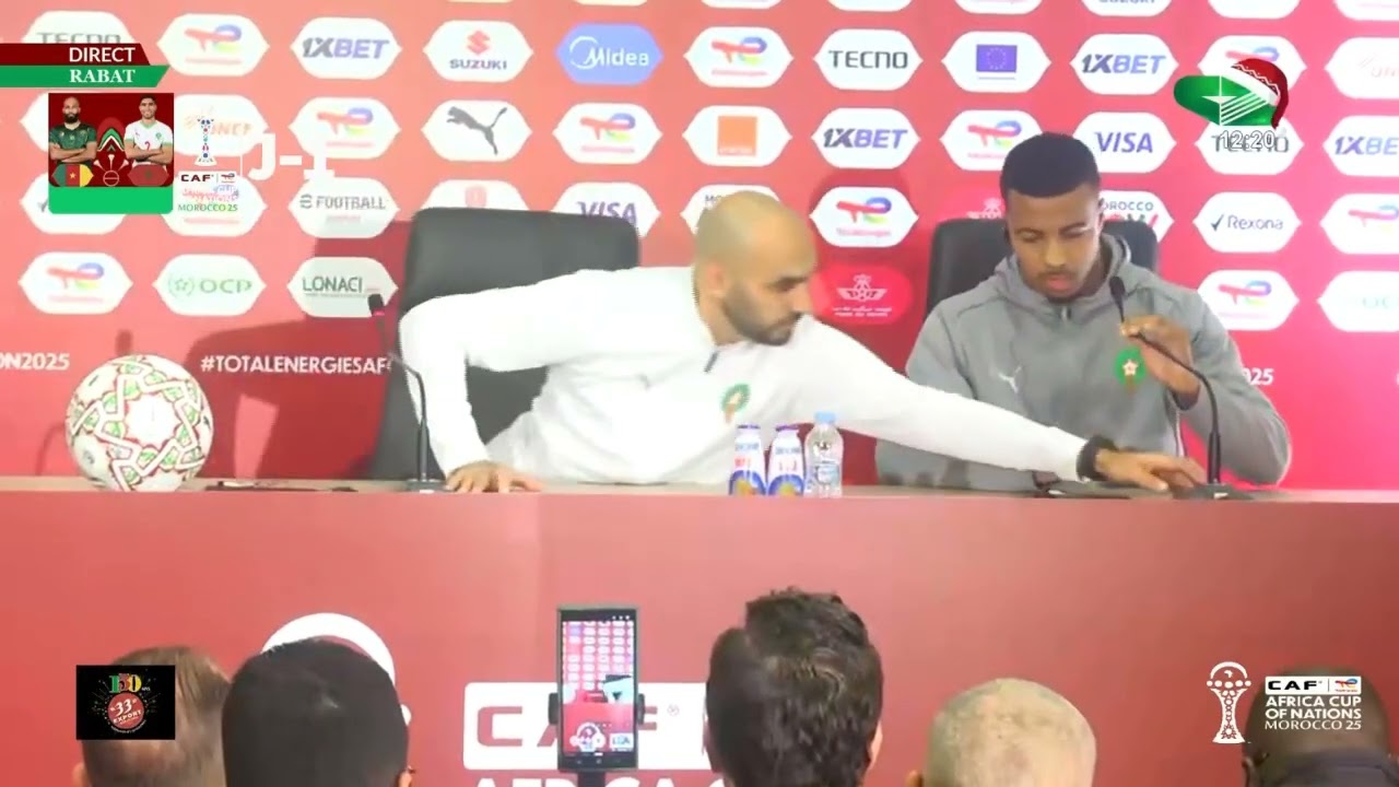 CAN 2025: Maroc Pre-Match Press Conference 🚨