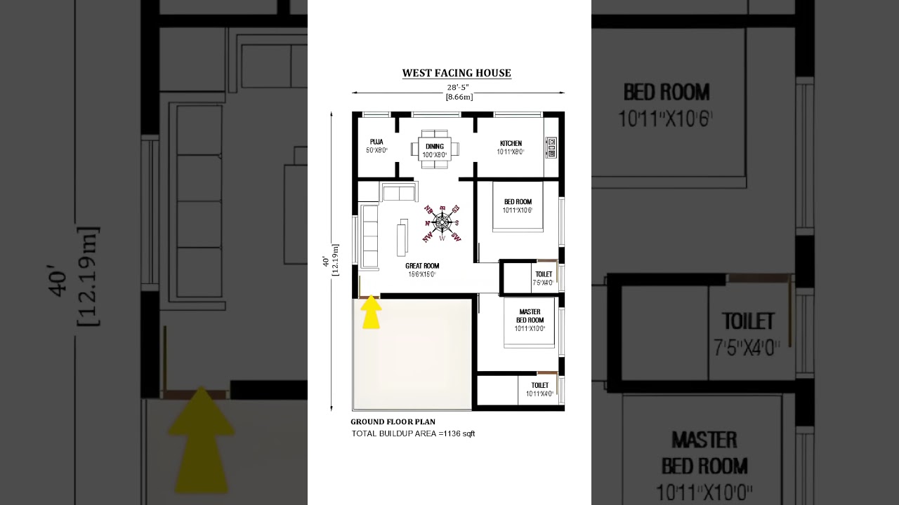 West-Facing House Plans 🏡 for Your Dream Home