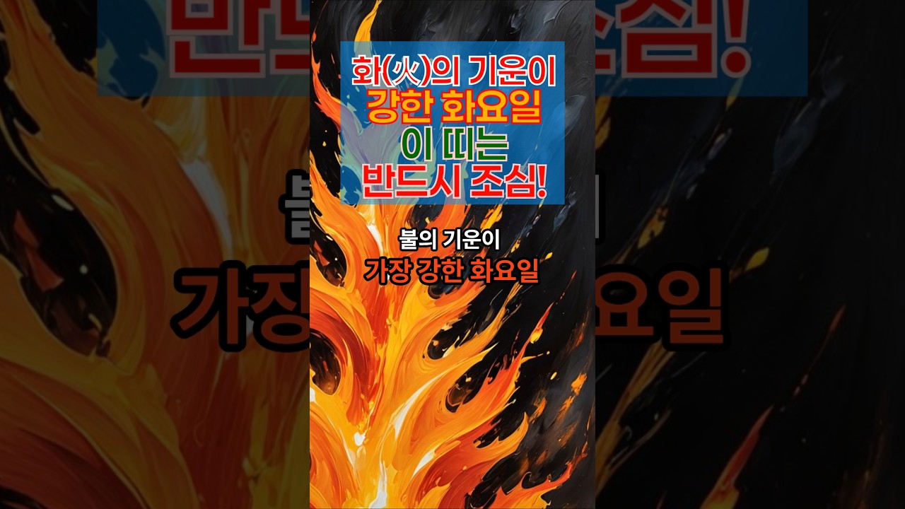 화요일 띠별 운세: 조심해야 할 띠와 행운의 비밀 ✨