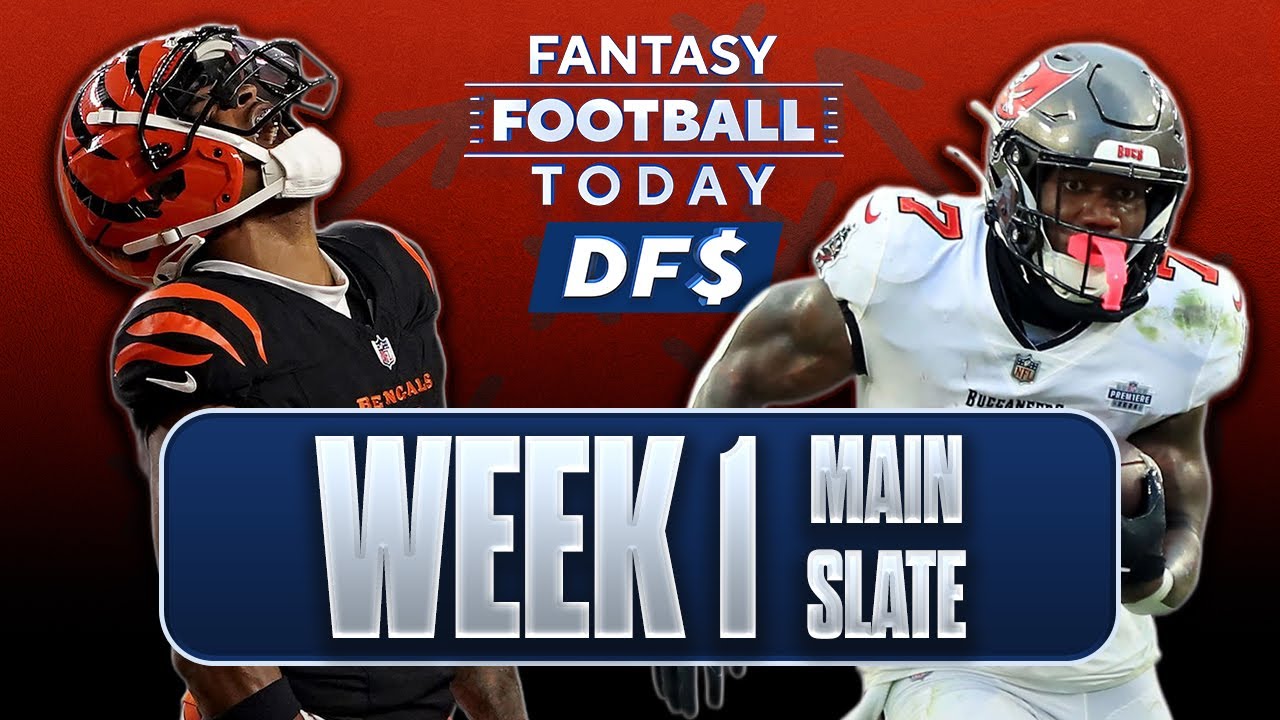 NFL DFS Week 1 Preview: Main Slate Lineups, Picks, Stacks and Ownership I FFT DFS