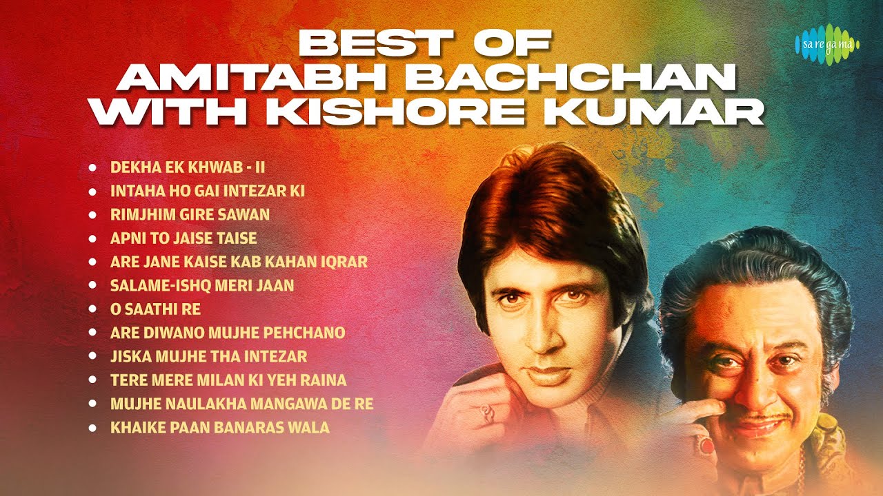 Top Amitabh Bachchan & Kishore Kumar Songs | Classic Hindi Melodies 🎶