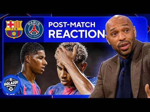 Thierry Henry REACTS To PSG's Comeback vs Barcelona 🍿 | CBS Sports Golazo