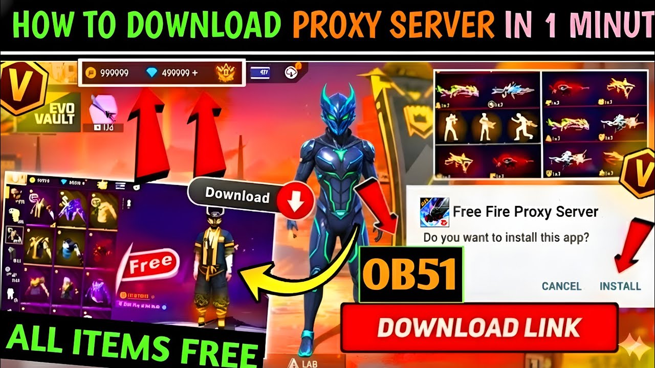 Ultimate Guide to Downloading Free Fire Proxy & VIP Servers 🔥