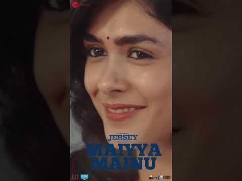 Maiyya Mainu - Jersey | Shahid Kapoor & Mrunal Thakur | Sachet-Parampara | Shellee |Gowtam Tinnanuri
