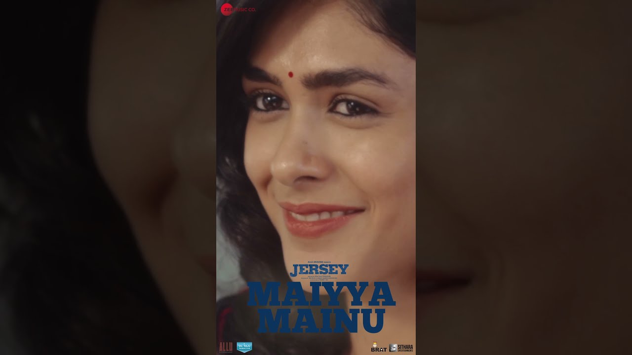 Maiyya Mainu - Jersey | Shahid Kapoor & Mrunal Thakur | Soulful Song by Sachet-Parampara 🎶
