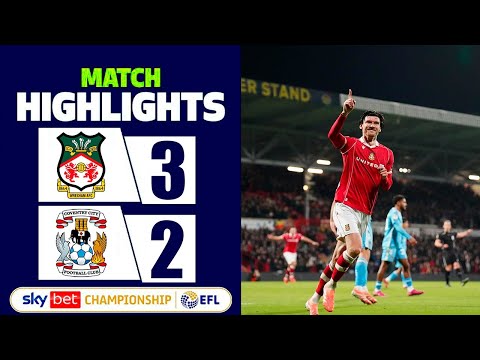 Wrexham vs Coventry City 3-2 Highlights | Championship 2025/26