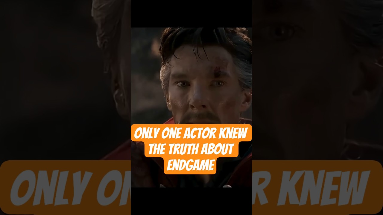 The Actor Who Knew the True Ending of Avengers Endgame 🎬
