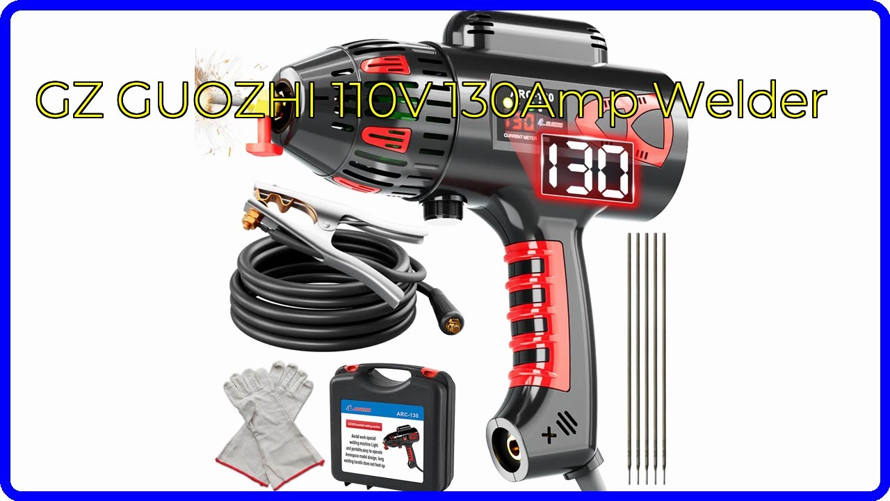 REVIEW 2025: GZ GUOZHI 110V 130Amp Welder 🔧