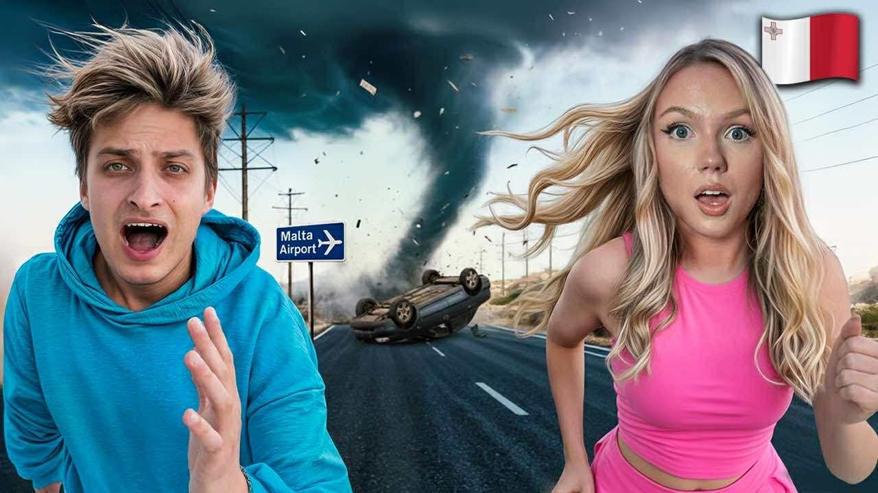 Tornado przed naszym domem! 🌪️