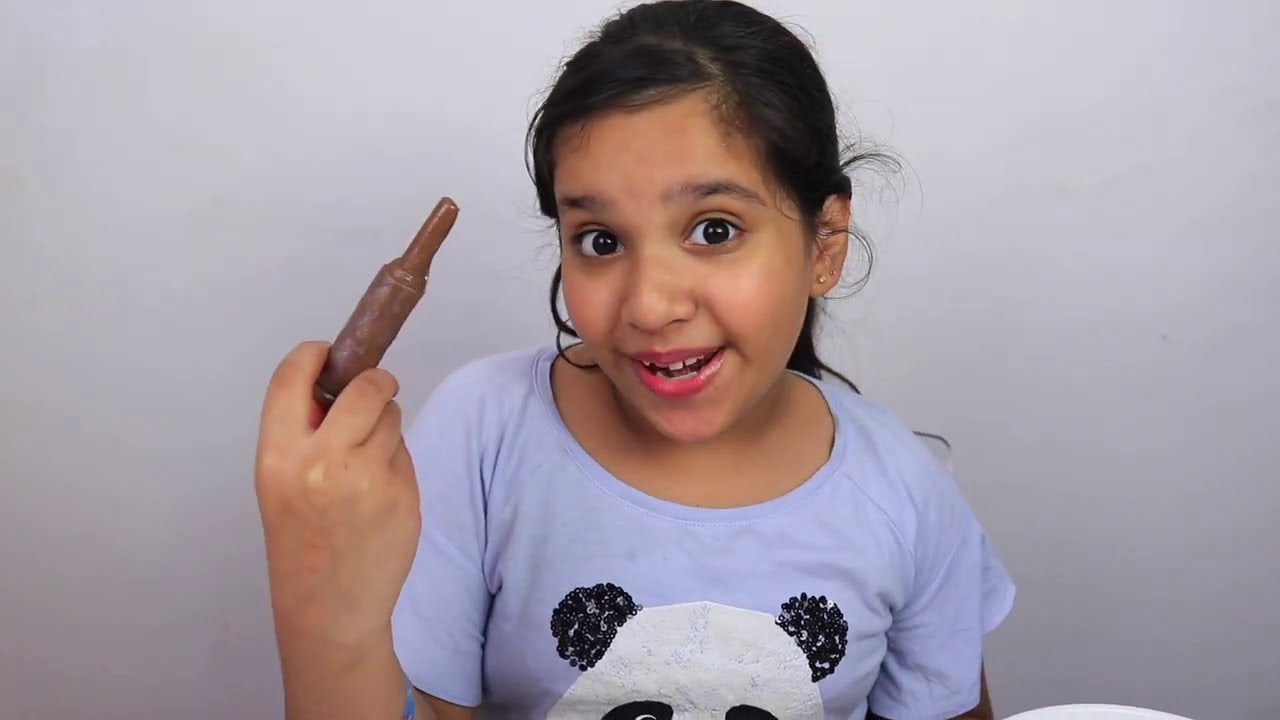 تحدي الطعام: حقيقي مقابل شوكولاتة 🍫