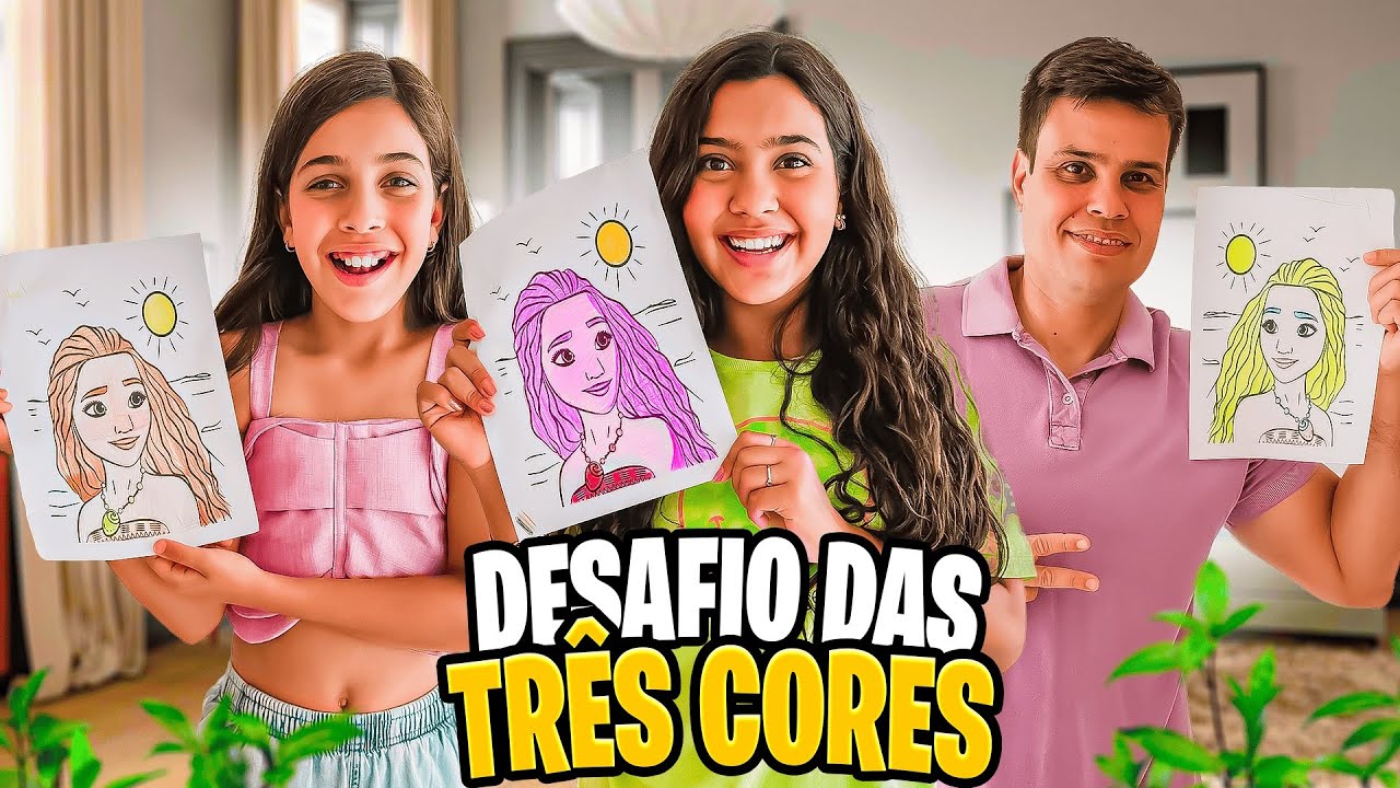 Quem Pinta Melhor com Apenas 3 Cores 🎨