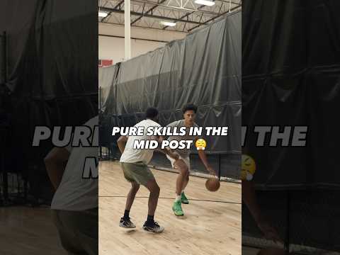 Pure skills in the mid post 😤 Jalen Johnson 🤩 #jushoop #juswin