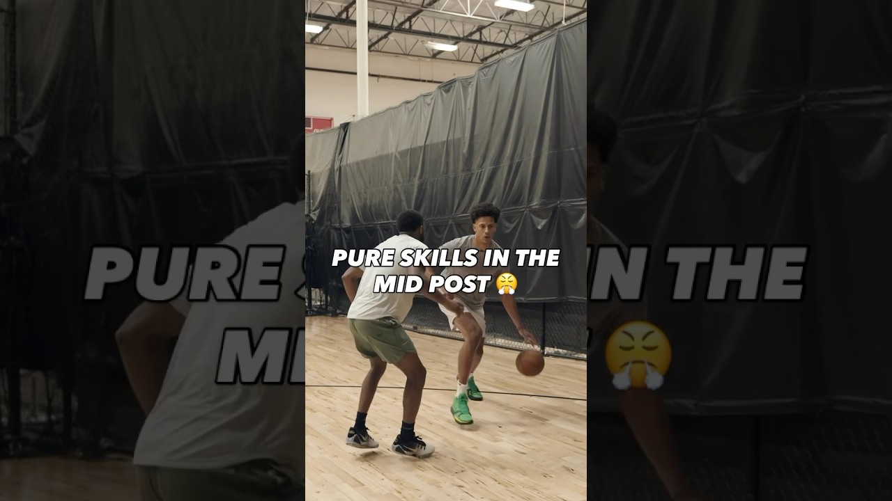 Jalen Johnson Dominates Mid-Post with Pure Skills! 😤🔥 #JusHoop #JusWin