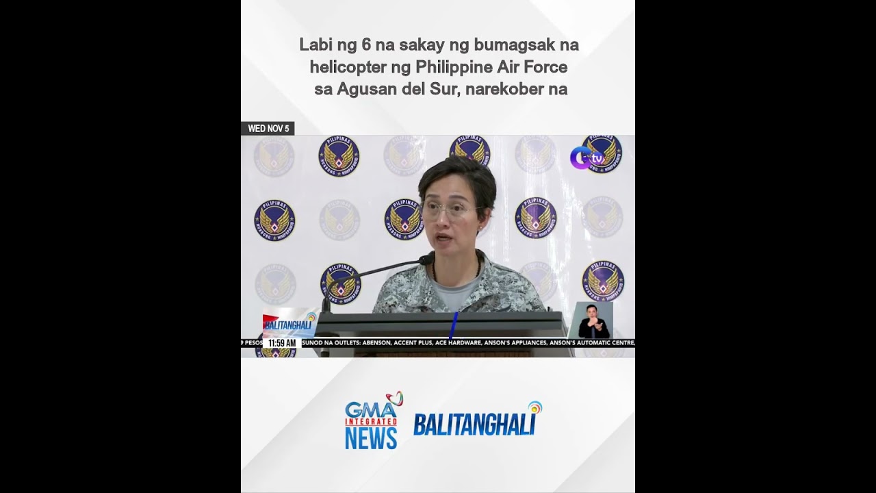 Labi ng 6 na sakay ng bumagsak na helicopter ng Philippine Air Force, narekober na | Balitanghali