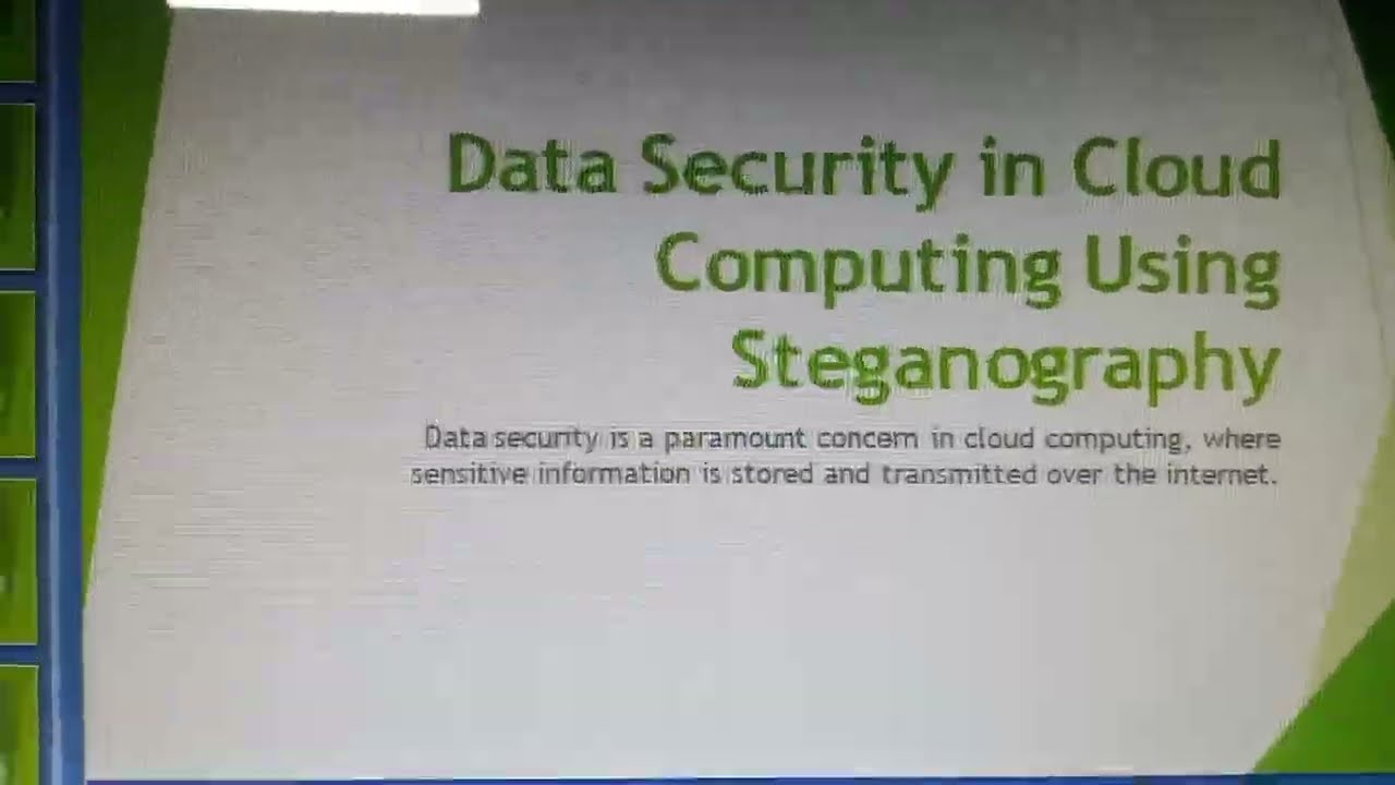 Enhancing Cloud Data Security with Steganography Techniques π