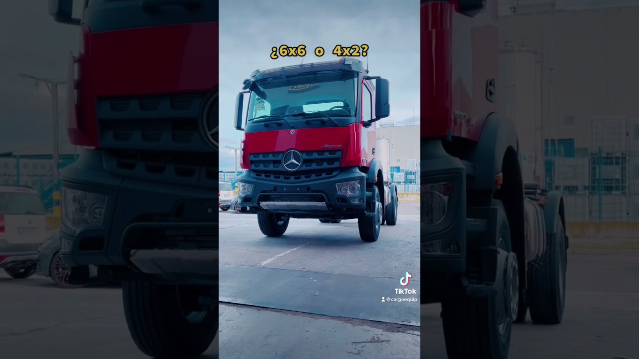Mercedes-Benz Arocs 6x6 vs 4x2 🚚