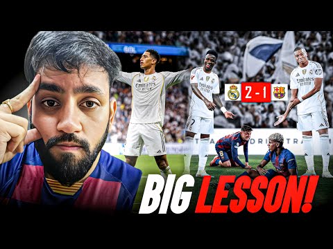 Real Madrid 2-1 Barcelona | El Clasico Post-Match Analysis | Yamal Humbled