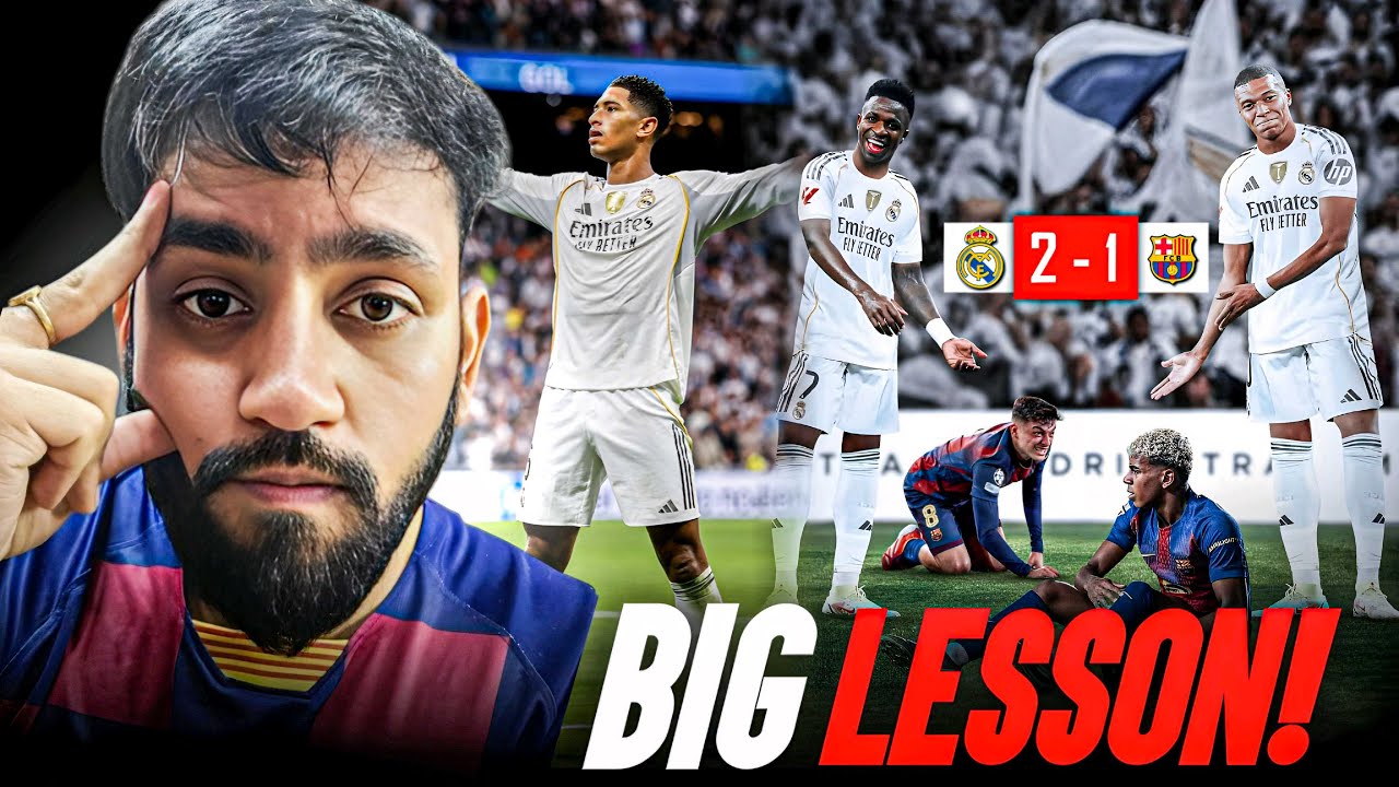 Real Madrid Edges Out Barcelona 2-1 in El Clásico | Key Moments & Analysis ⚽