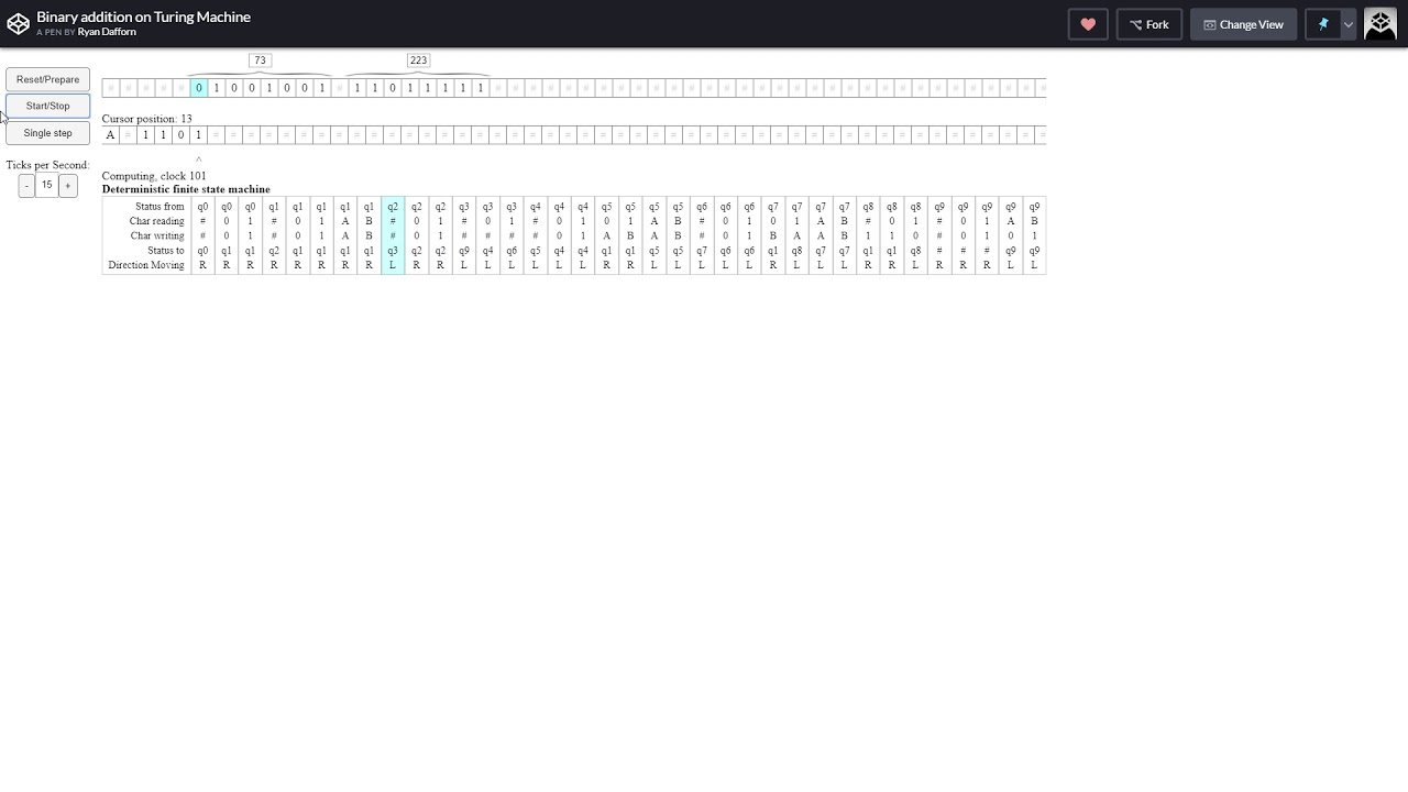 Learn Binary Addition with a Turing Machine Simulator ๐ฅ๏ธ