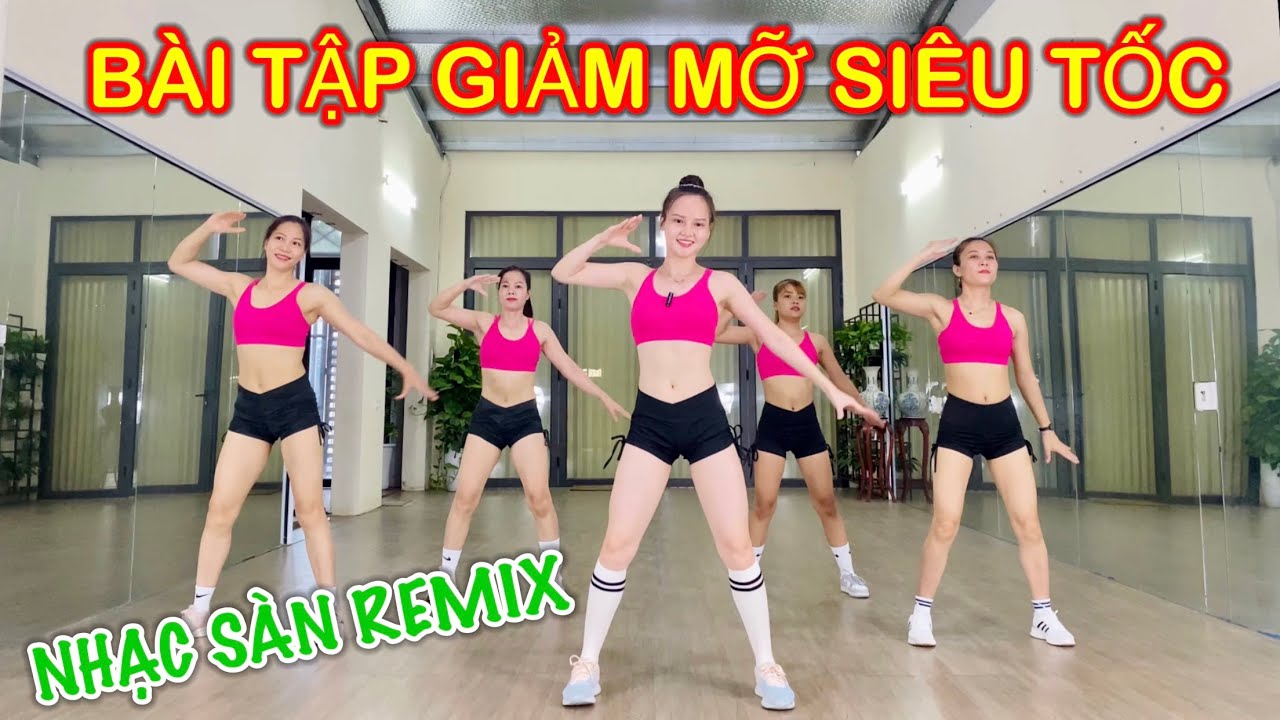 Giảm Mỡ Siêu Tốc Trong 24 Phút Cùng HLV Lan Tây Aerobic🔥