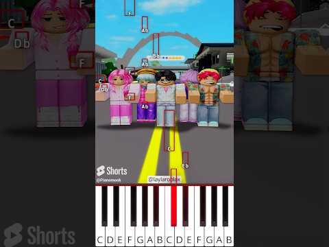 saja boys 23...45...67!?!🤩🥵#robloxshorts #roblox (@laylaroblox) - Octave Piano Tutorial