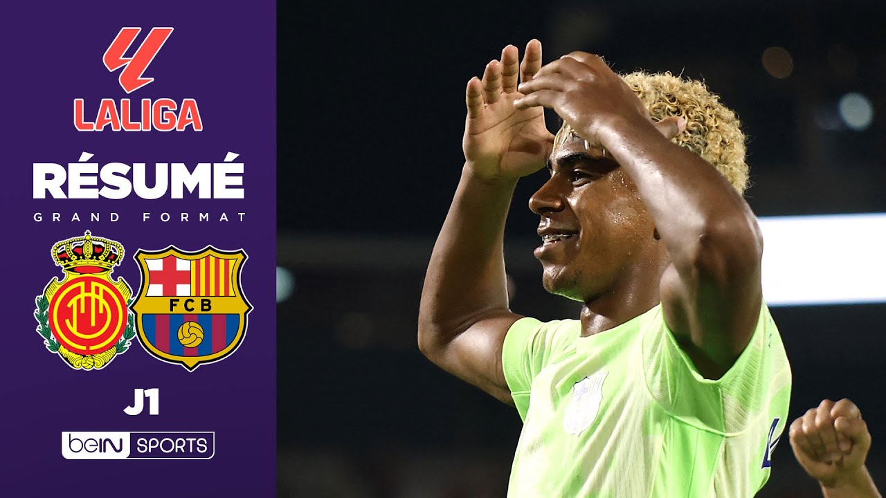 FC Barcelone écrase Majorque 3-0 : GOLAZOS et cartons rouges en début de saison ⚽