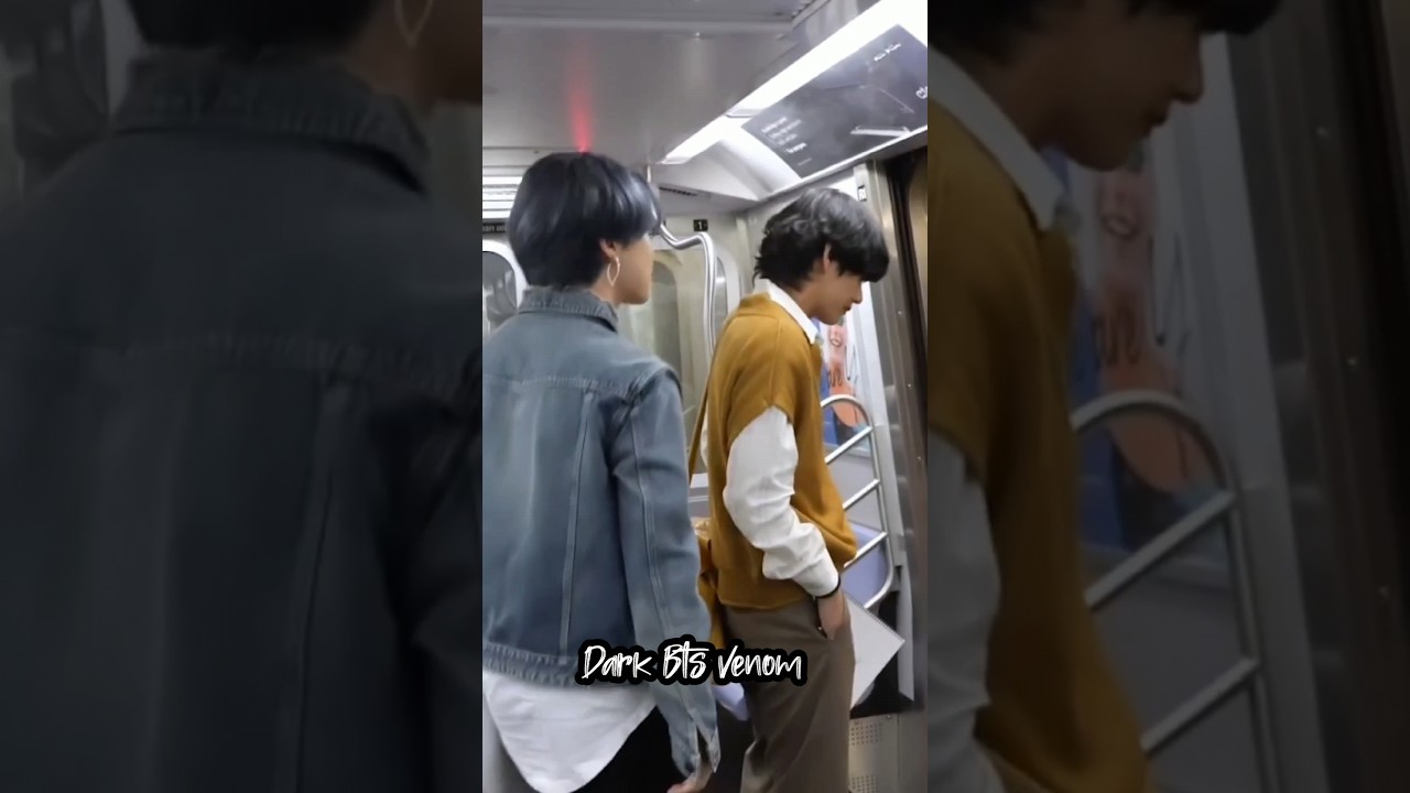Vmin in Metro 🤪 | BTS Hindi Funny Dubbing 😂
