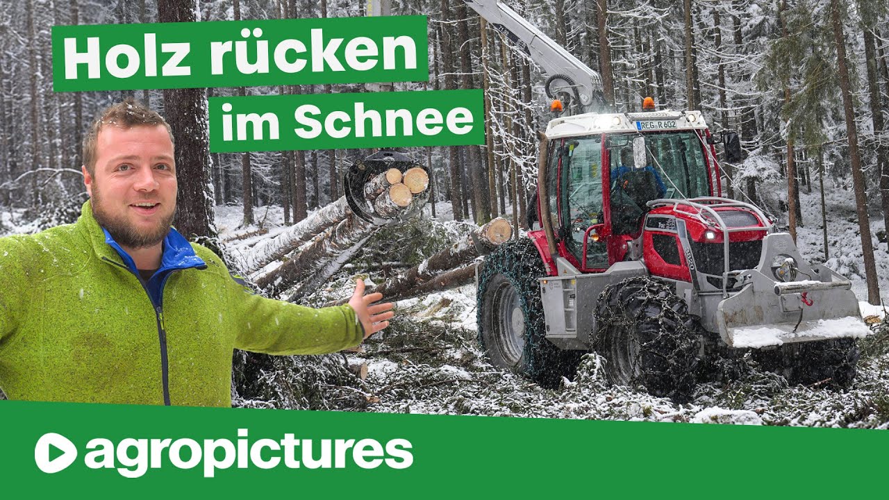Effizienter Langholzrückung mit Pfanzelt PM Trac 🚜 | Forsttechnik im Einsatz bei Forstbetrieb Kopp