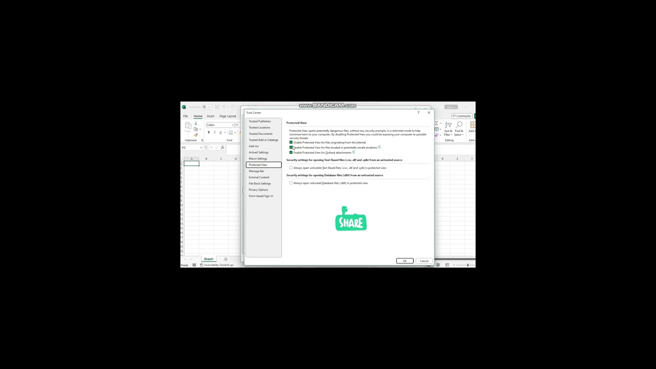 Fix 'File Type Not Supported in Protected View' Error in Excel 🛠️