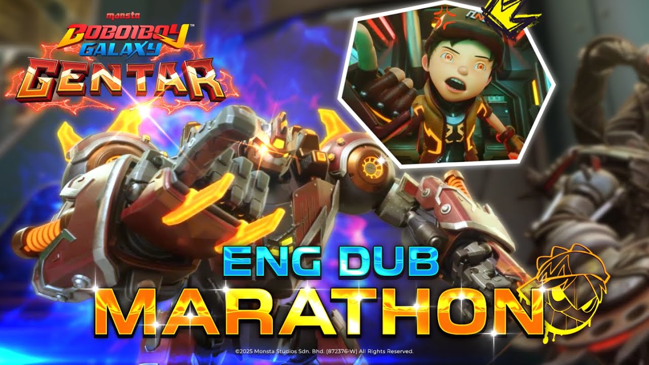 BoBoiBoy Galaxy Gentar Marathon Episodes 1-4 (ENG DUB) 🚀