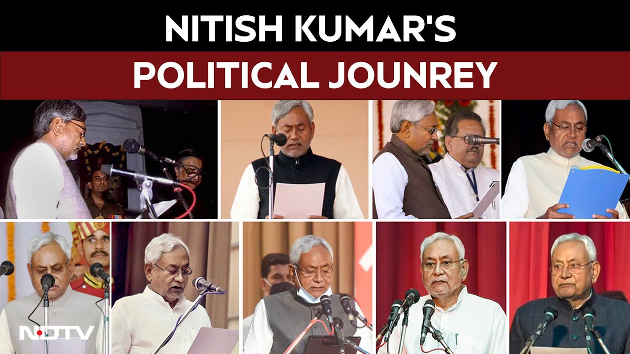 Nitish Kumar's 10th Oath as Bihar CM 🎉