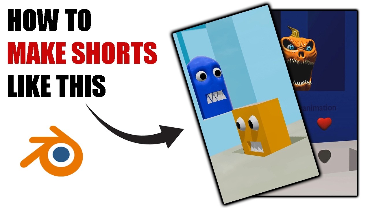 How to Make Viral 3D Loop Cartoon Animation in Blender Step By Step