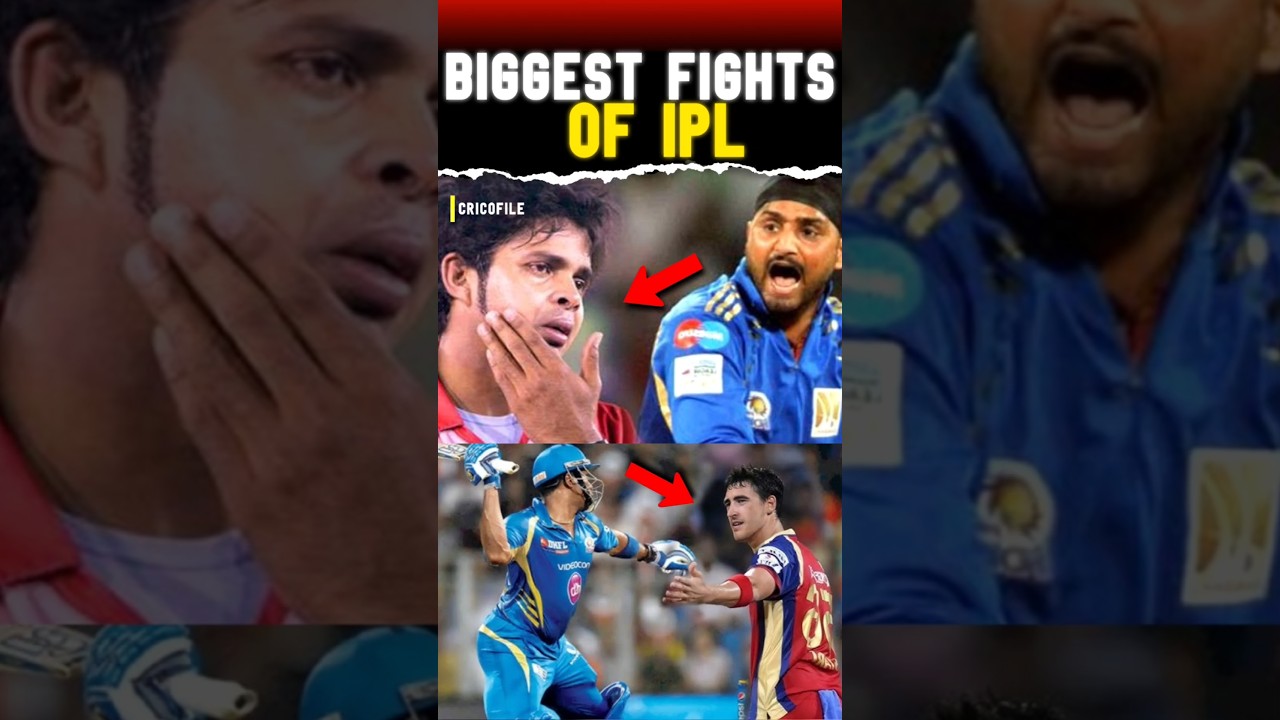 Top 3 Biggest Heated Moments of IPL History 🔥