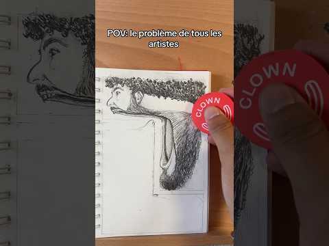 Le problème de tous les artistes… ⬇️