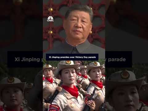 China's military parade commemorating the 80th anniversary of the end of WWII