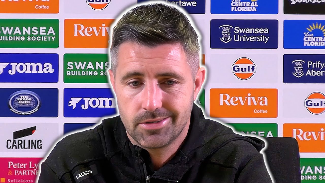 Alan Sheehan Reacts to Swansea's Tough 3-1 Loss to Man City in Carabao Cup 🔥