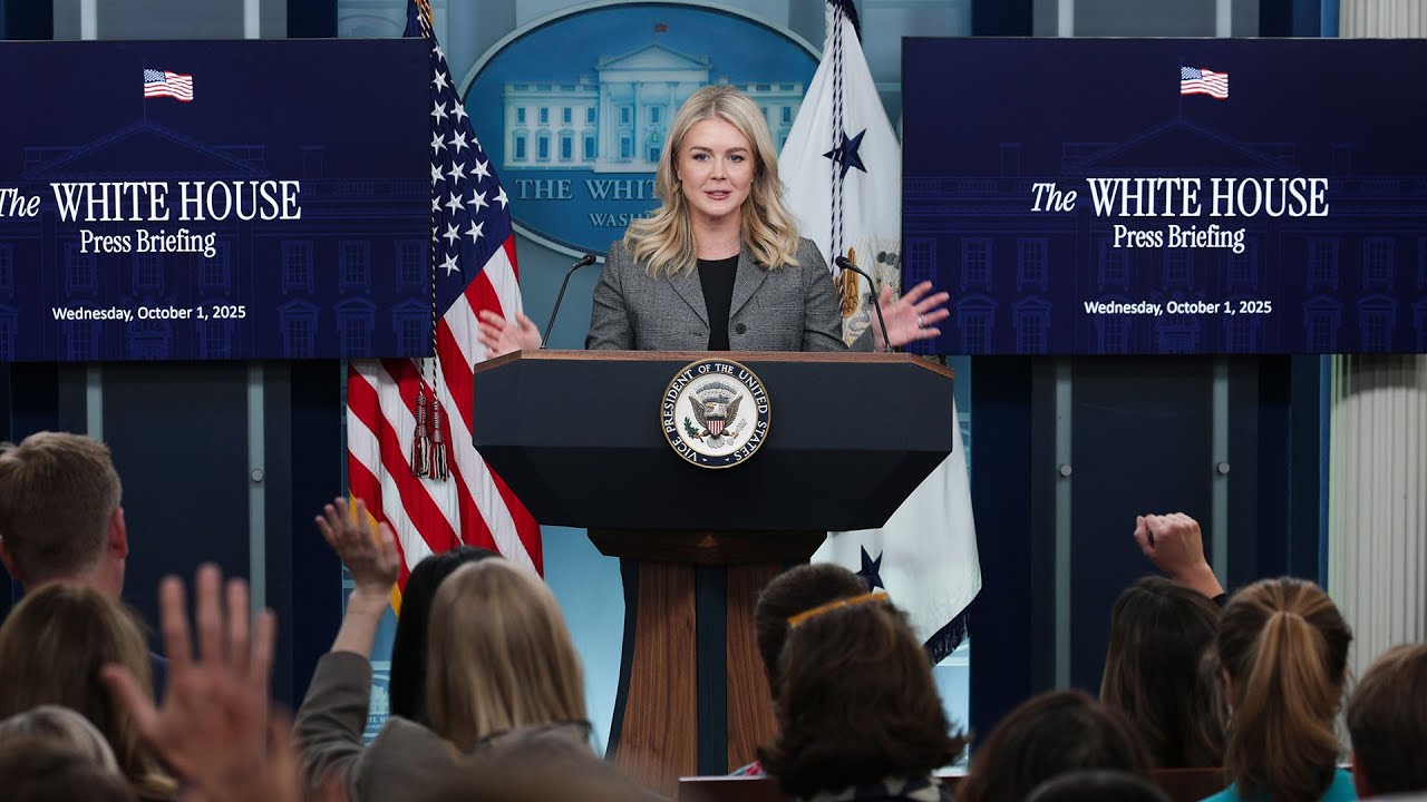 Live: White House Press Briefing with Press Secretary Karoline Leavitt | NBC News