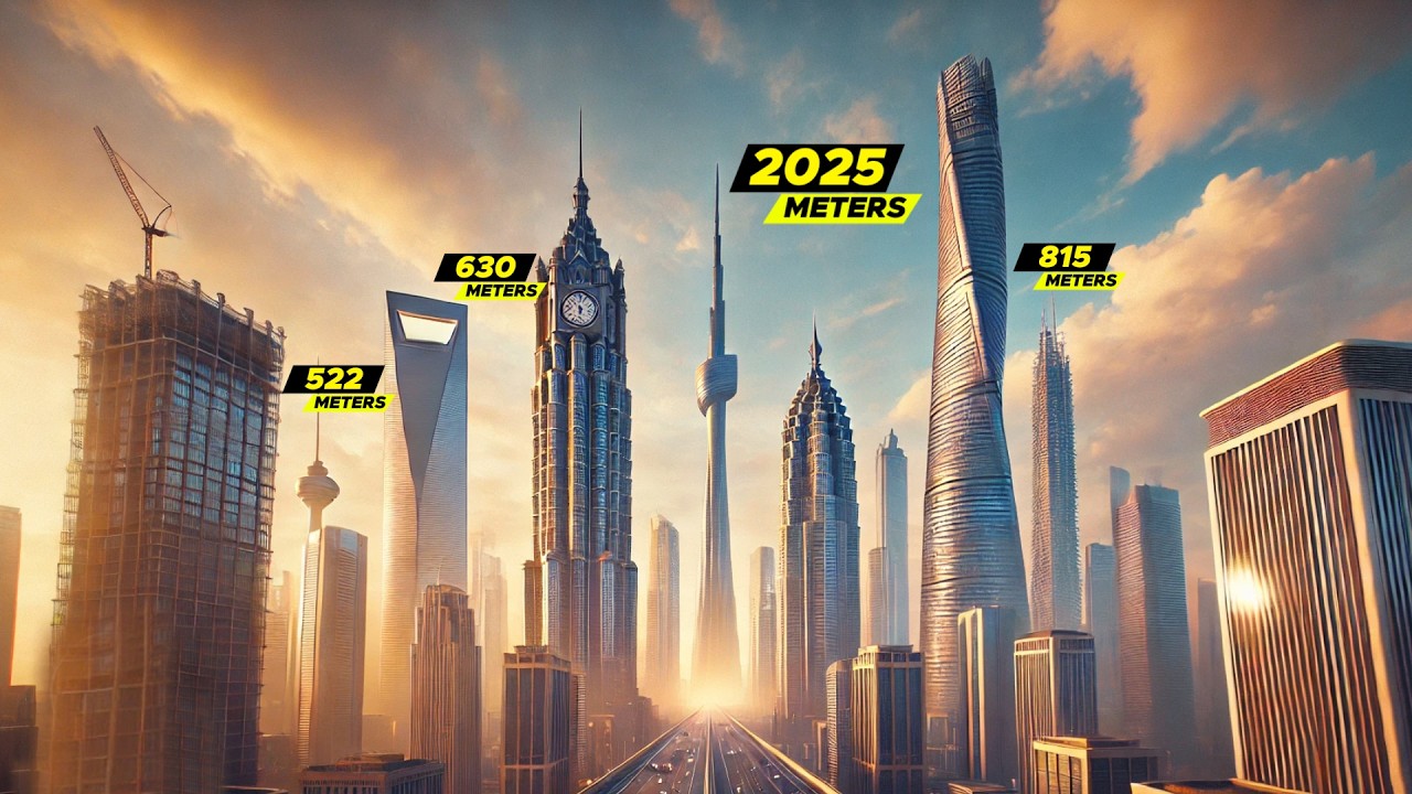 Tallest Skyscrapers of 2025 | Real Scale Comparison 🌆