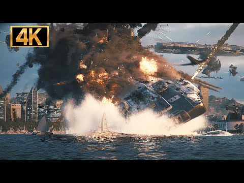 Huge Attack on Earth - Battle of Earth - Call of Duty Infinite Warfare 4k UHD PS5
