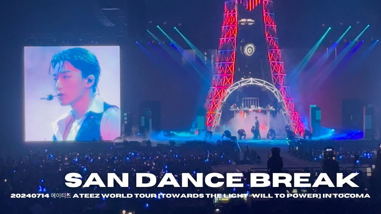 ATEEZ World Tour Tacoma: San's Dance Break ๐ถ